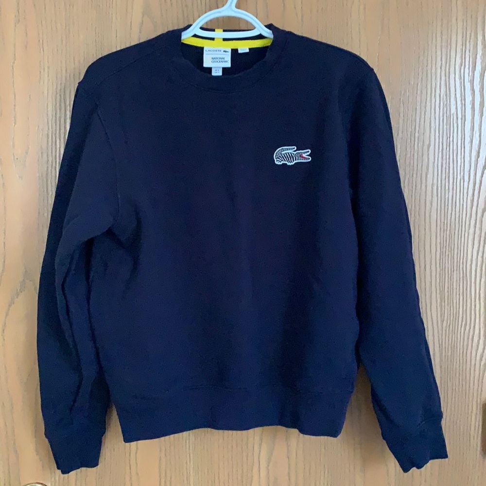 Lacoste sweater (navy blue)